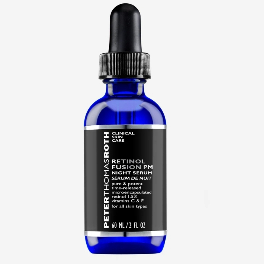 BRAND NEW Peter Thomas Roth RETINOL FUSION PM NIGHT SERUM Super Size 60 ML